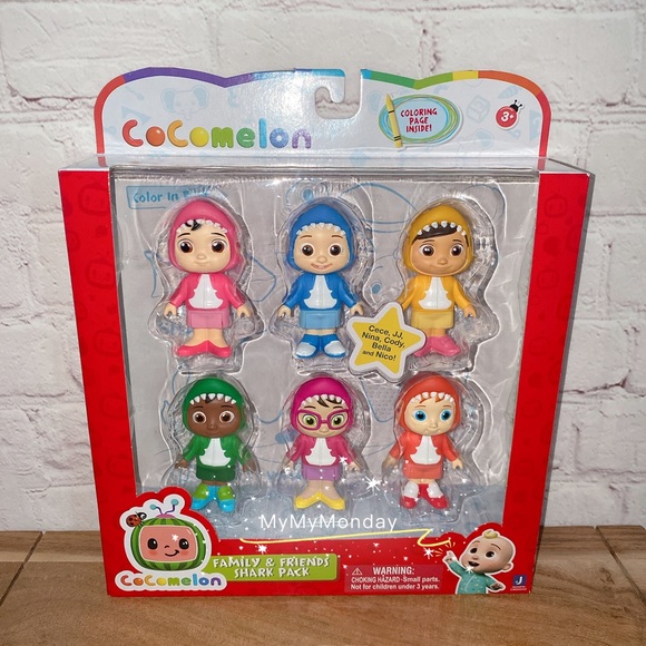 Cocomelon Other - Cocomelon Family And Friends Shark Pack